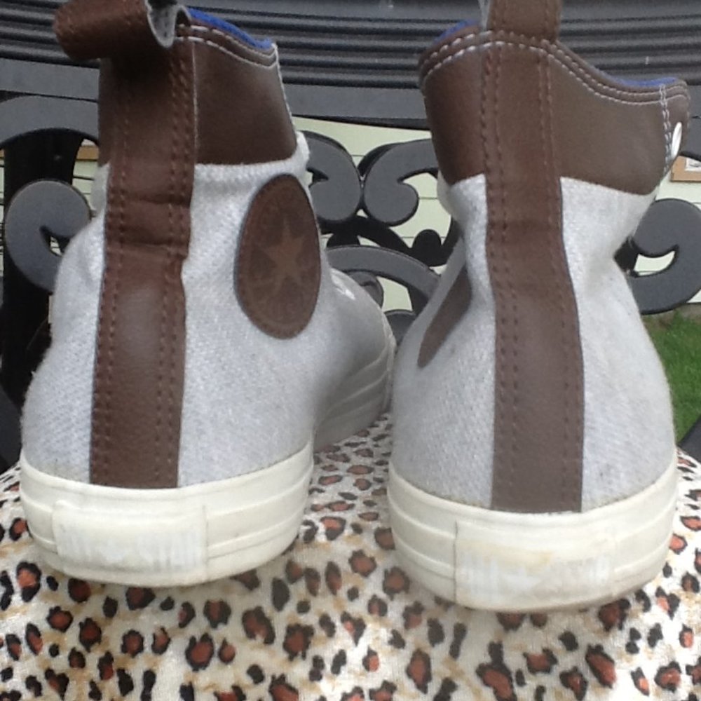 EUC CTAS Classic Chuck Taylor Converse Hi-SWEATSHIRT (9M/11W) Converse ☆ - Picture 6 of 10